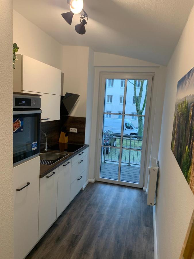 40 Qm Appartment Parkplatz, Balkon,Netflix, Prime Chemnitz Extérieur photo